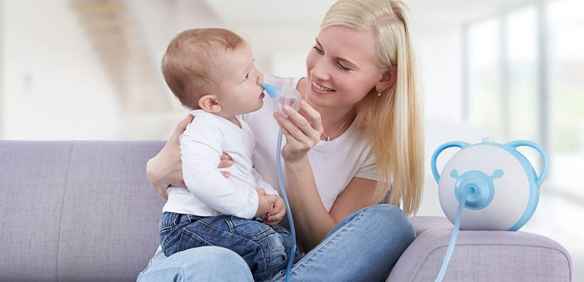 Nasensauger für Babys: Endlich die Nase frei