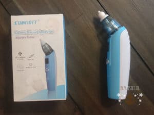 Der blaue Sumgott Nasensauger im Test